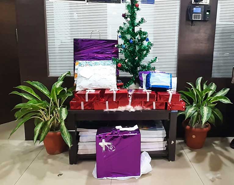 Christmas Eve Celebration at Indian School of Ethical Hacking - ISOEH Kolkata Team, in December 2020