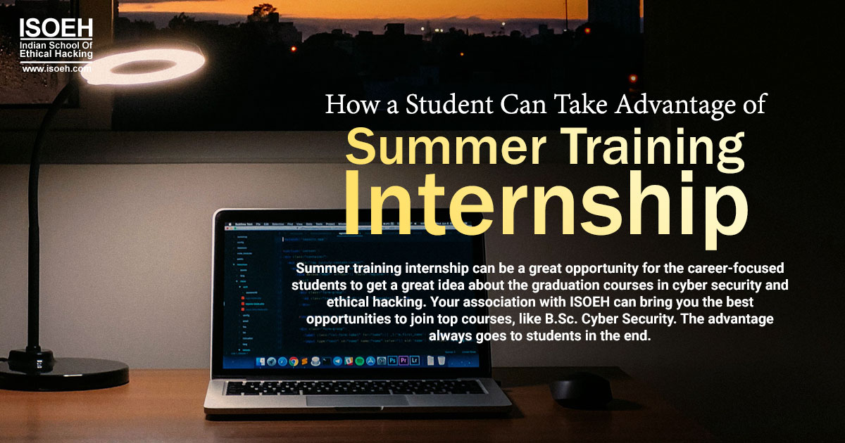 How a Student Can Take Advantage of Summer Training Internship