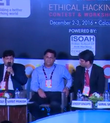 ISOAH Promoter Mr. Sandeep Sengupta moderating at INFOCOM 2017 - Cyber Security - A Cross Industry View ISOAH Promoter Mr. Sandeep Sengupta moderating at INFOCOM 2017 - Cyber Security - A Cross Industry View