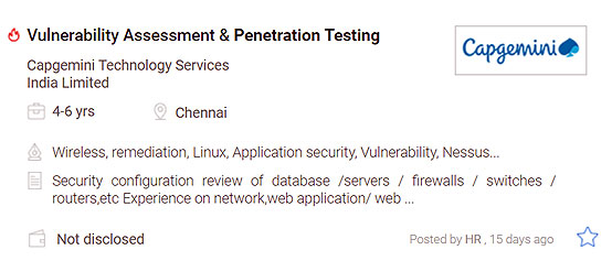 IOT Security Penetration Testing Jobs