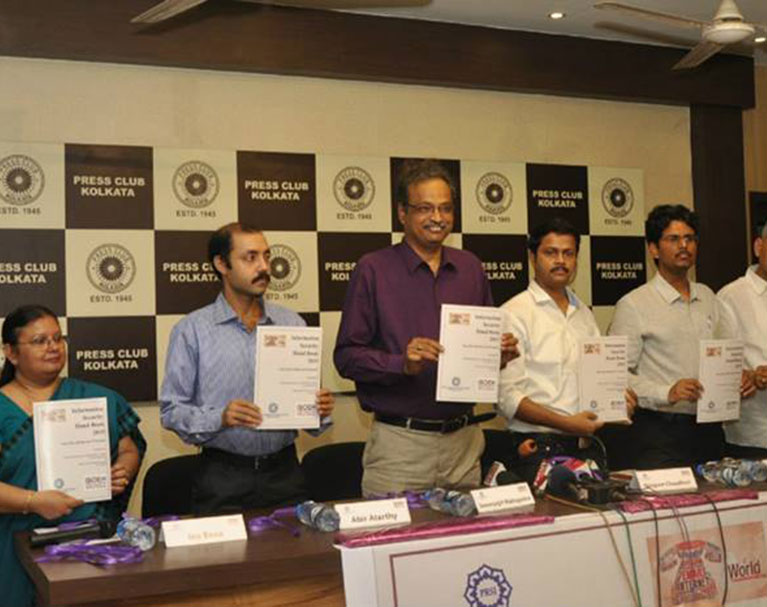 PRESS CONFERENCE TO RELEASE IT SECURITY HANDBOOK BY ISOEH ON EVE OF WORLD TELECOM DAY