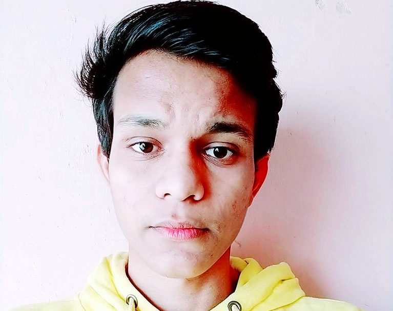 Third - Kunal Kumar from Muzaffarpur