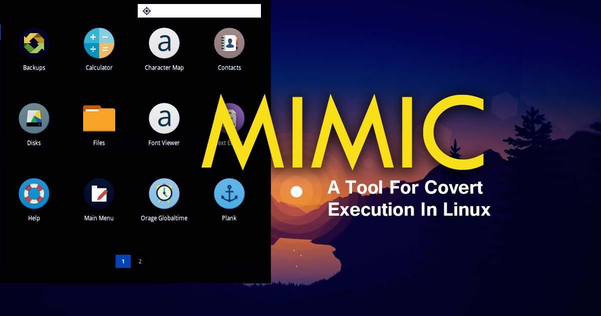 Mimic - A Tool For Covert Execution In Linux