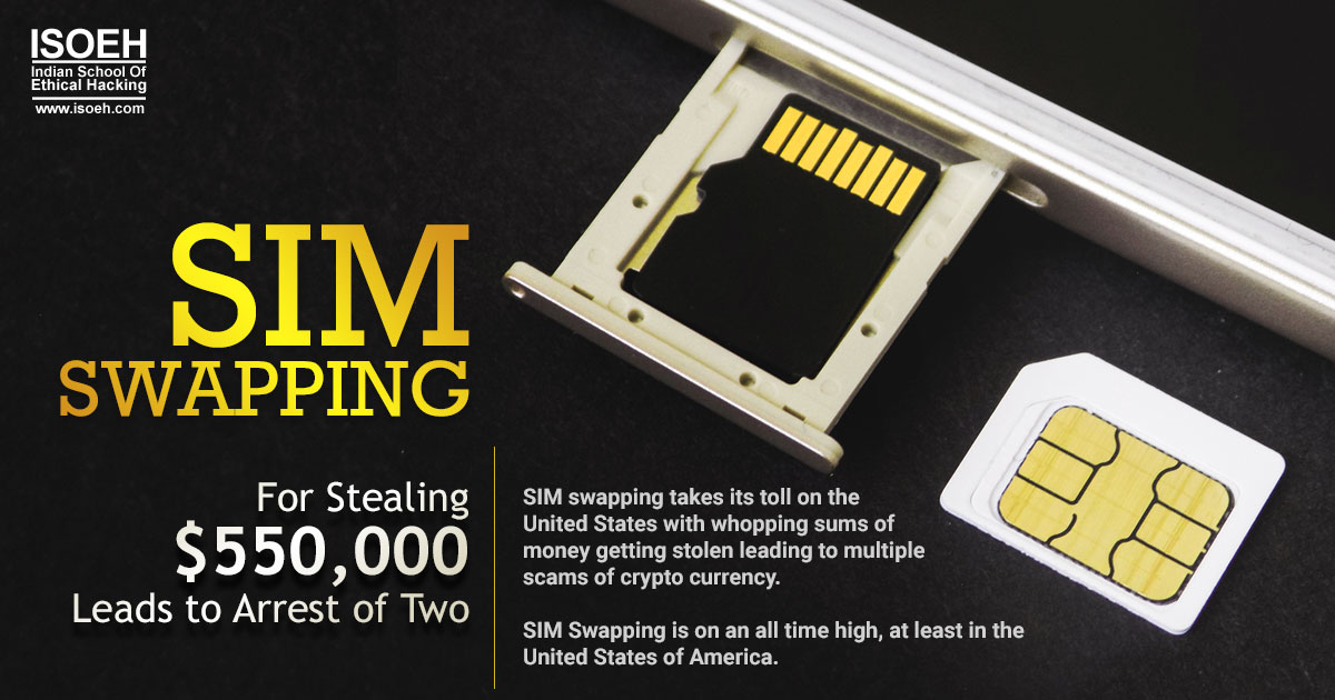 SIM Swapping For Stealing $550,000 Leads to Arrest of Two