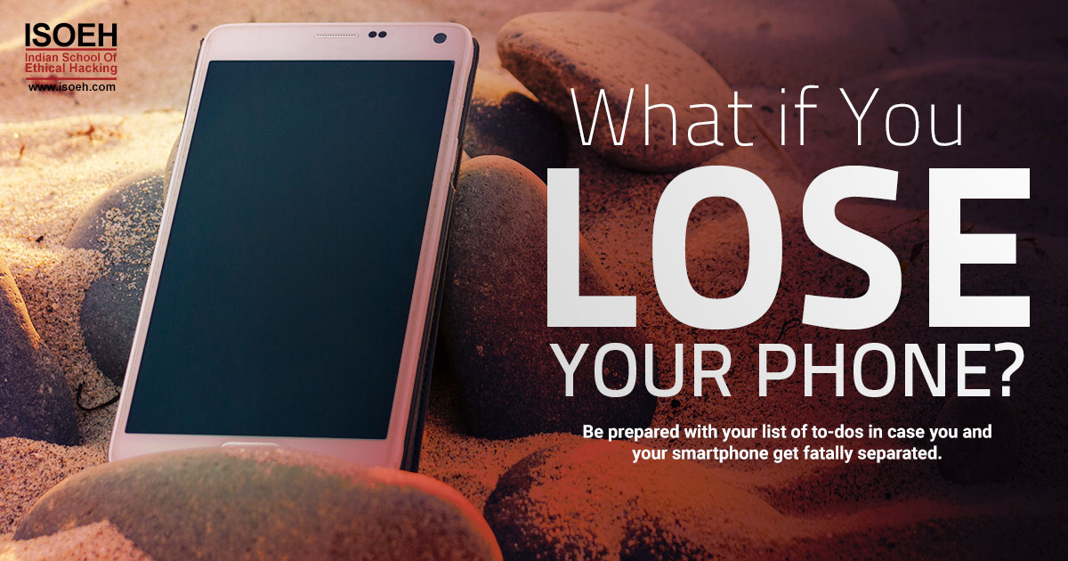 What if you lose your phone?