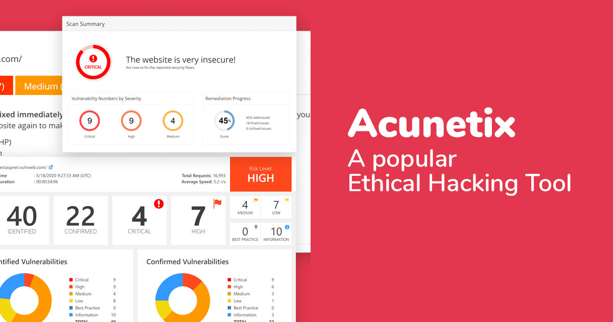 Acunetix - A popular Ethical Hacking Tool | Hacking Tools | ISOEH