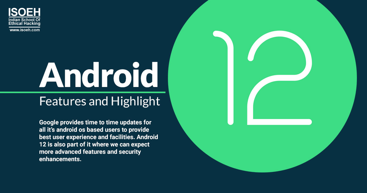 Android 12 Features and Highlights