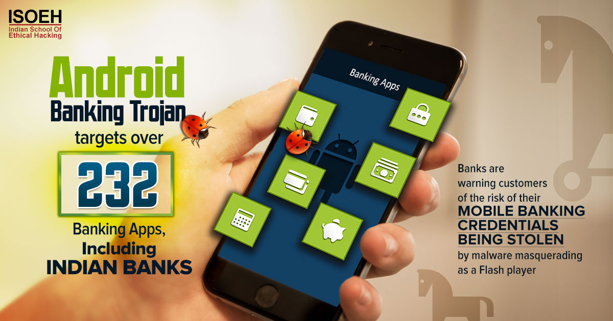 Android Banking Trojan targets over 232 banking apps, including Indian banks