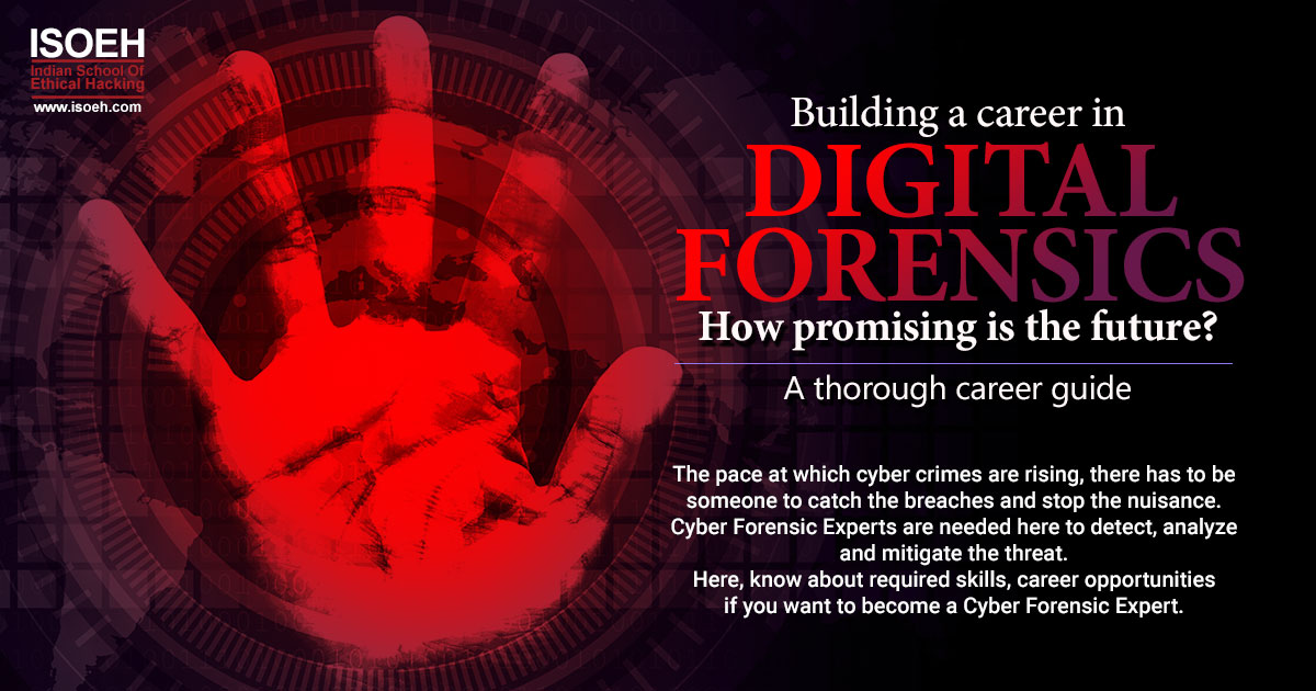 Building a career in Digital Forensic - How promising is the future? A thorough career guide