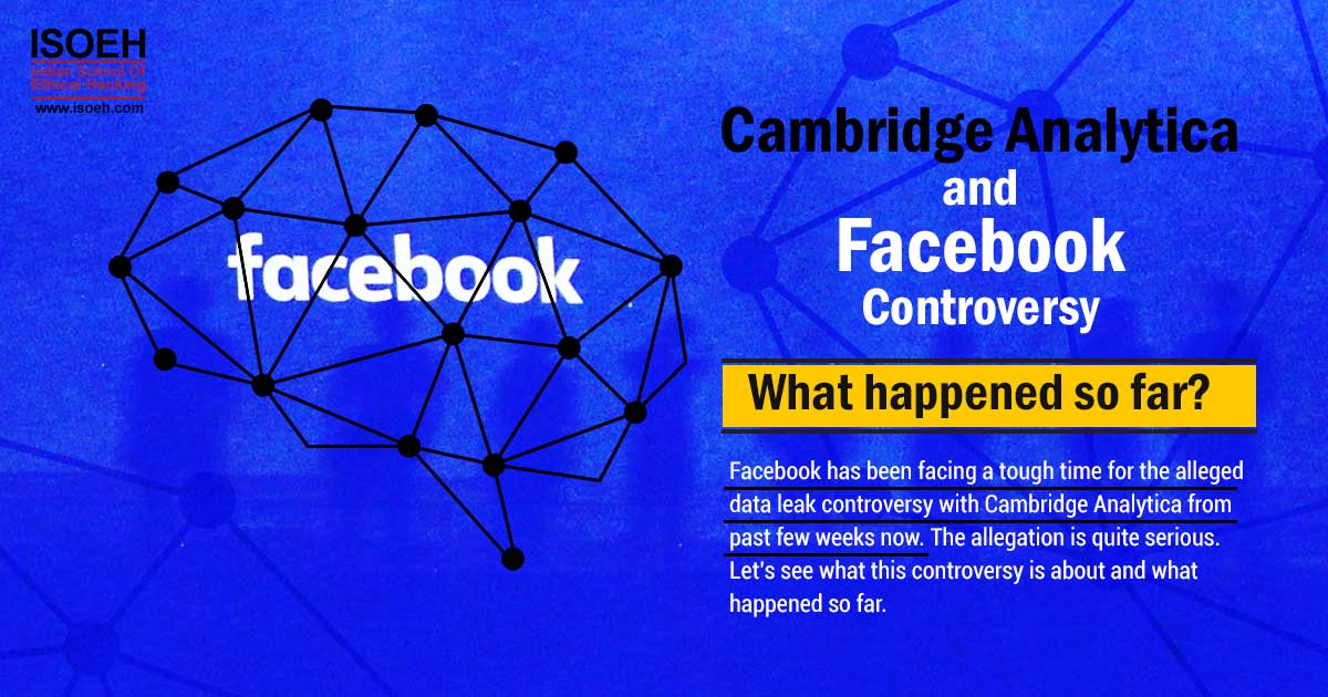 Cambridge Analytica and Facebook Controversy: What happened so far?