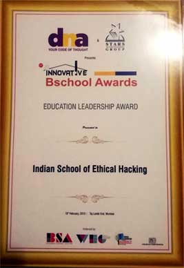 Leadership in Education 2015 -  Award from DNA (Mumbai)