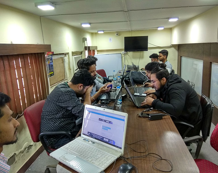 Kolkata Hackathon at ISOEH Kolkata office, December 2019