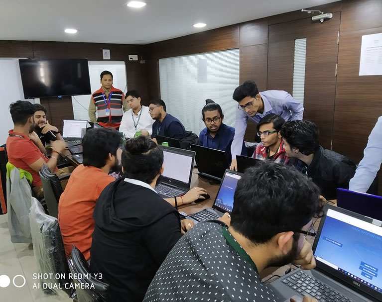 Kolkata Hackathon at ISOEH Kolkata office, December 2019