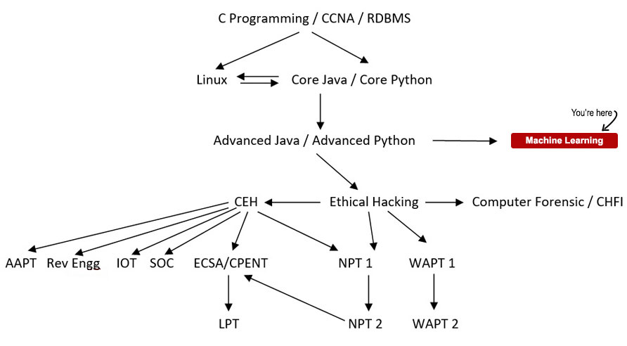 Machine Learning Using Python Course Path