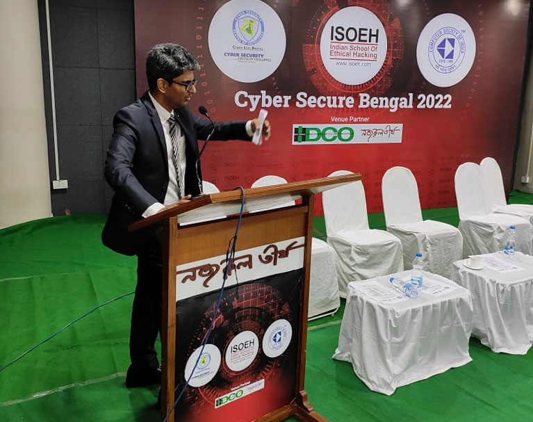 Mega Cyber Security Event 2022 at Nazrul Tirtha, Newtown Kolkata