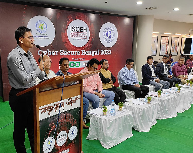 Mega Cyber Security Event 2022 at Nazrul Tirtha, Newtown Kolkata
