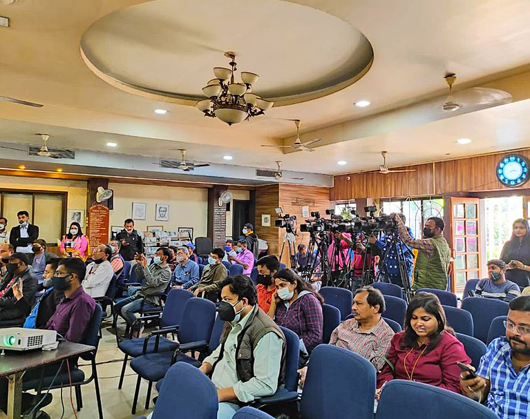 ISOEH Organized a Press Conference at The Press Club, Kolkata on Recent Hi-Tech Cyber Crimes and Preventive Measures Against those Crimes