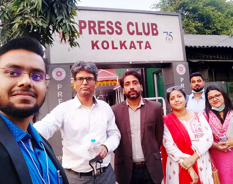 ISOEH Organized a Press Conference at The Press Club, Kolkata on Recent Hi-Tech Cyber Crimes and Preventive Measures Against those Crimes