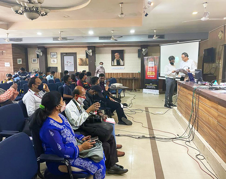 ISOEH Organized a Press Conference at The Press Club, Kolkata on Recent Hi-Tech Cyber Crimes and Preventive Measures Against those Crimes