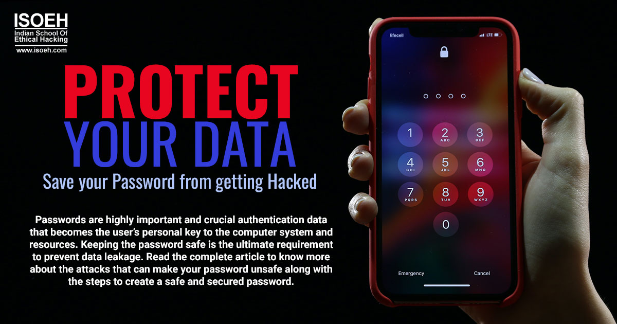 Protect your Data… Save your Password from getting Hacked