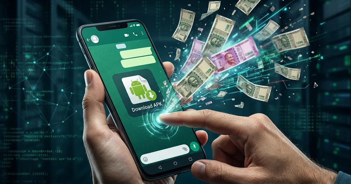 ₹11 Lakh Lost Over One WhatsApp Download! The APK Scam Everyone Needs to Know About