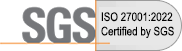 We are ISO 27001 : 2022 Certified by SGS