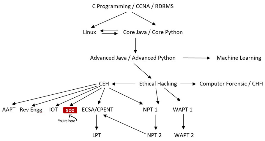 SOC Course Path