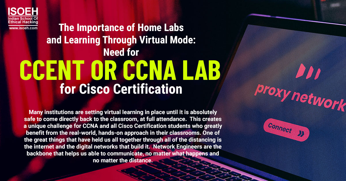 The Importance of Home Labs and Learning Through Virtual Mode: Need for CCENT or CCNA Lab for Cisco Certification