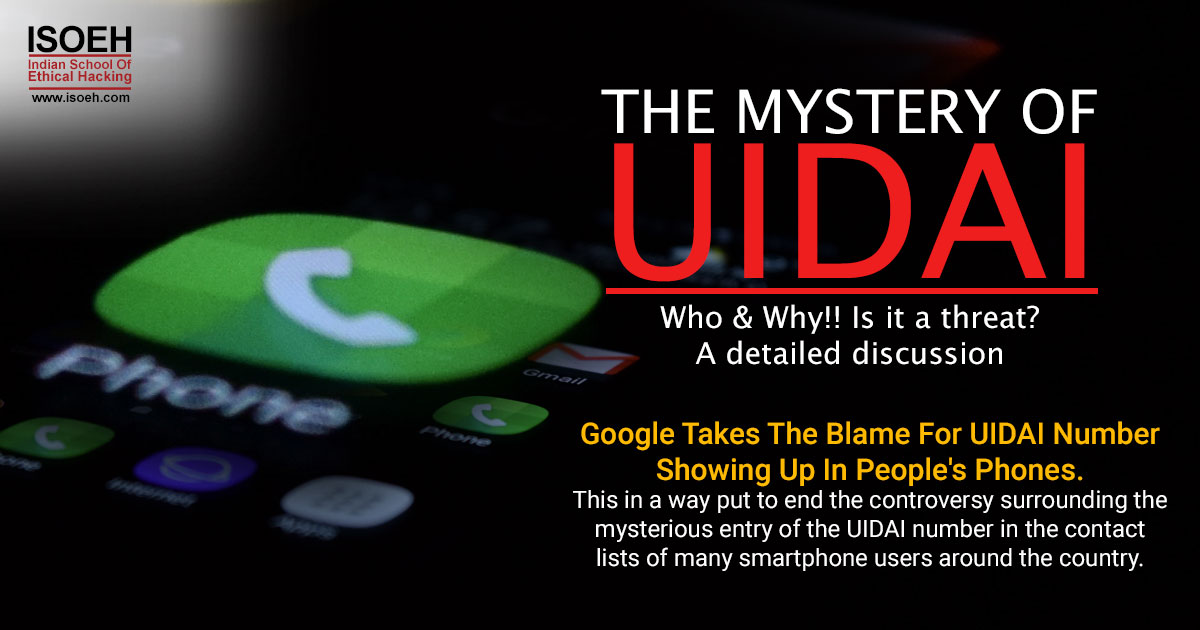 The mystery of UIDAI : Who & Why!! Is it a threat? A detailed discussion