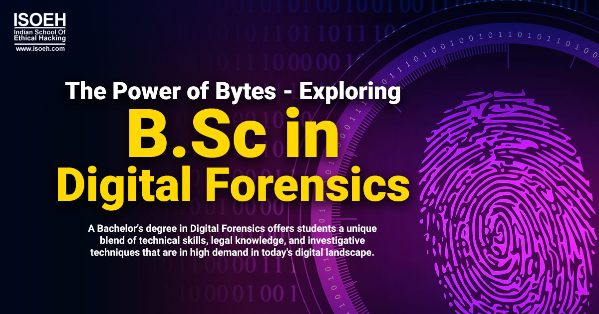 The Power of Bytes - Exploring B.Sc in Digital Forensics