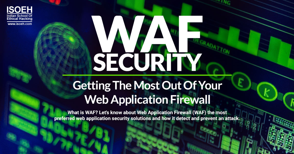 Waf Security - Getting The Most Out Of Your Web Application Firewall