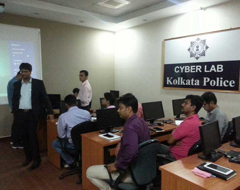 Workshop at Kolkata Police Cyber Lab, Lalbazar HQ, 2017
