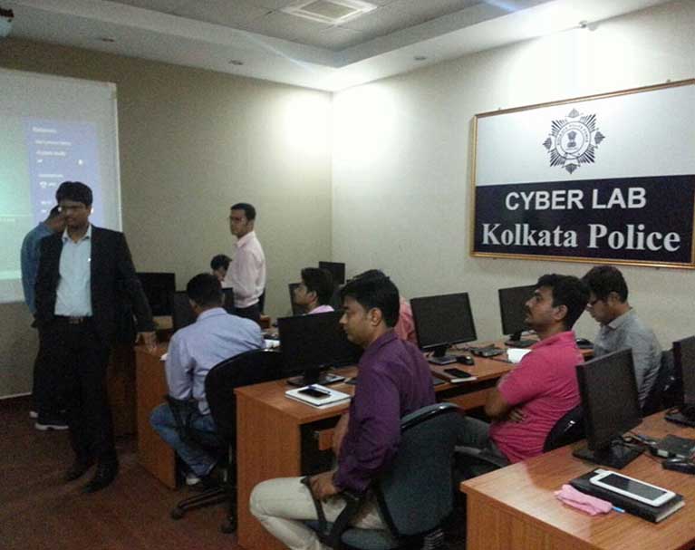 Workshop at Kolkata Police Cyber Lab, Lalbazar HQ, 2017