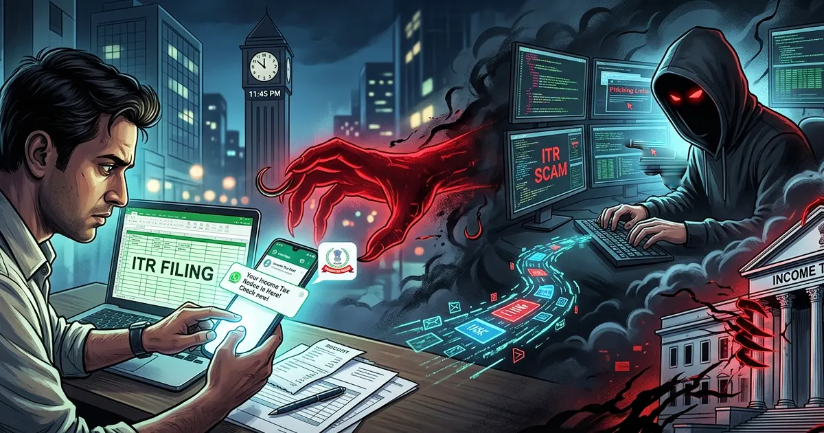 'Your Income Tax Notice Is Here!' - Fake WhatsApp Alerts Put Taxpayers in a New Phishing Trap